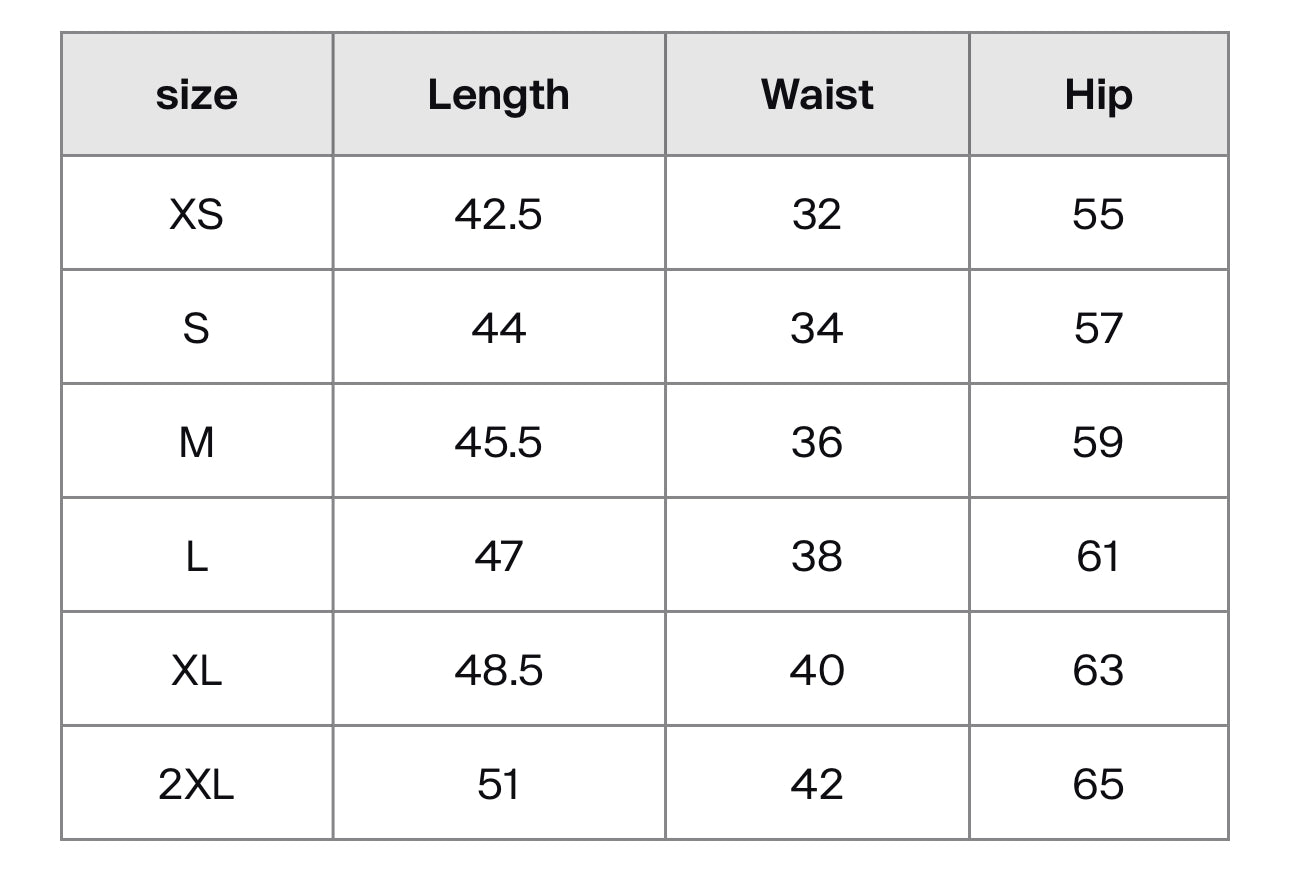 Loose heavyweight shorts